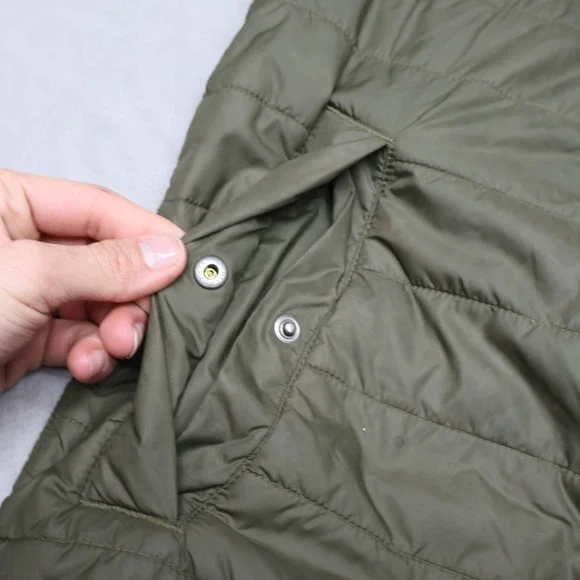 Carhartt Vest Mens Small Grn Gilliam Lightweight Water Resistant Insulated LOGO - Picture 6 of 15